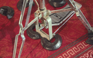Stop hi-hat stand from sliding
